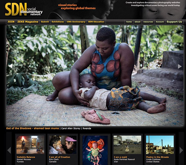 SDN Home page