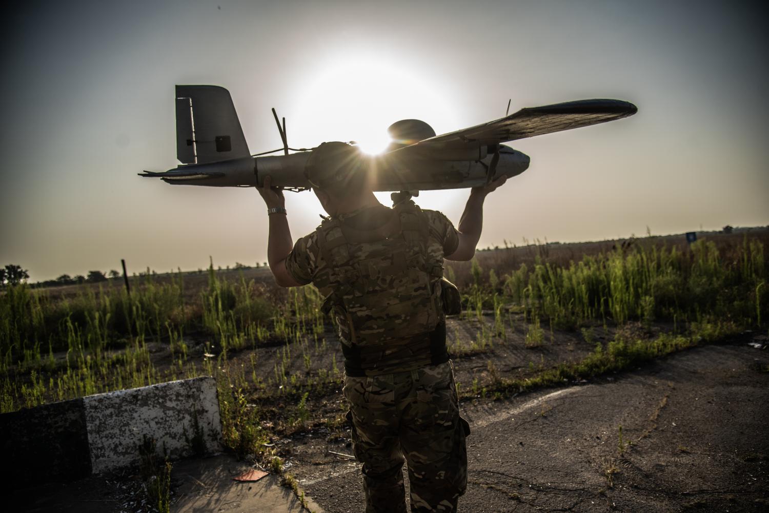 Flying on the front: Combat Drones Against Russia